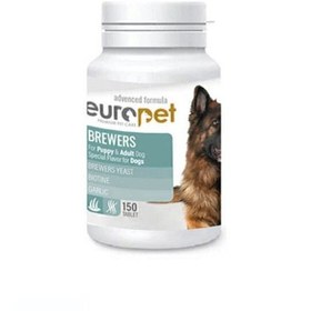 قرص مخمر پوست و مو سگ یوروپت (Europet Brewer's Yeast) فروش تکی