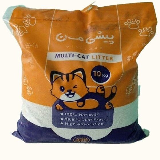 خاک گربه ساده پیشی من ۱۰ کیلویی