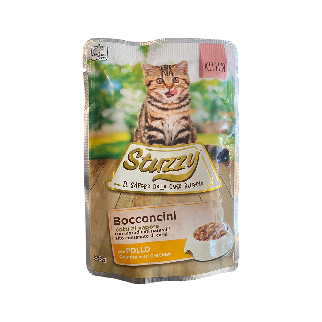 پوچ بچه گربه استوزی مرغ 85 گرمی