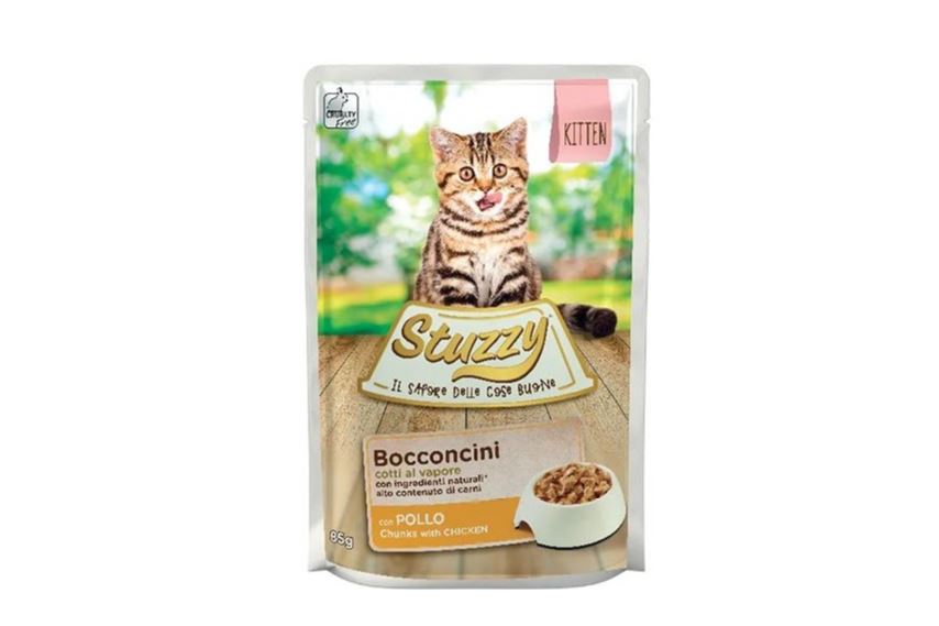 پوچ گربه استوزی مرغ در ژله 85 گرمی